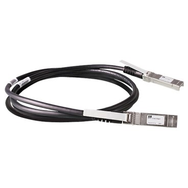 Hewlett Packard Enterprise 10G SFP+ to SFP+ 3m Direct Attach Copper câble d'InfiniBand SFP+ Noir