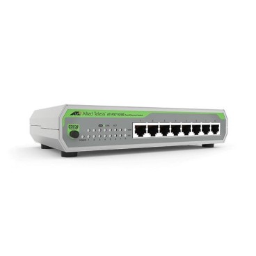 Allied Telesis AT-FS710 8E-60 Non-géré Fast Ethernet (10 100) Connexion Ethernet, supportant l'alimentation via ce port (PoE)