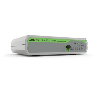 Allied Telesis FS710 5 Non-géré Fast Ethernet (10 100) Vert, Gris