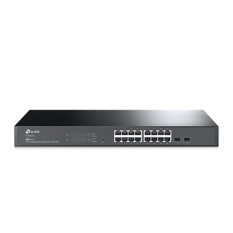 TP-Link TL-SG2218 commutateur réseau Géré L2 L2+ Gigabit Ethernet (10 100 1000) 1U Noir