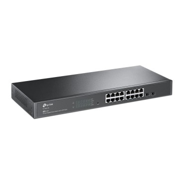 TP-Link TL-SG2218 commutateur réseau Géré L2 L2+ Gigabit Ethernet (10 100 1000) 1U Noir