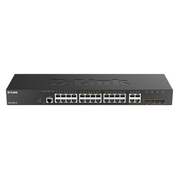 D-Link DGS-2000-28 commutateur réseau Géré L2 L3 Gigabit Ethernet (10 100 1000) 1U Noir