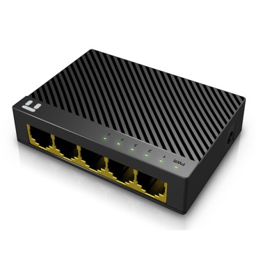 Netis System ST3105GC commutateur réseau Non-géré Gigabit Ethernet (10 100 1000) Noir