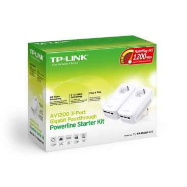 TP-Link TL-PA8030PKIT 1200 Mbit s Ethernet LAN Blanc 2 pièce(s)