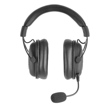 Mars Gaming MH6 écouteur casque Avec fil Arceau Jouer Noir