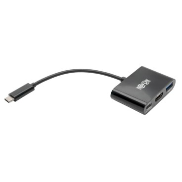 Tripp Lite U444-06N-H4UB-C câble vidéo et adaptateur 0,1524 m USB Type-C USB Type-C + USB Type-A + HDMI Noir