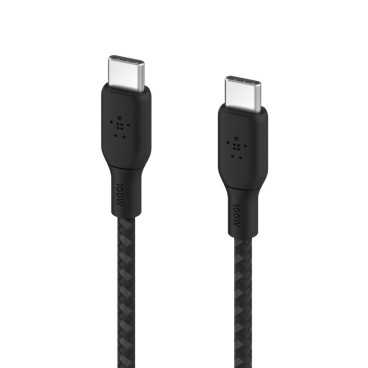 Belkin CAB014bt3MBK câble USB 3 m USB 2.0 USB C Noir