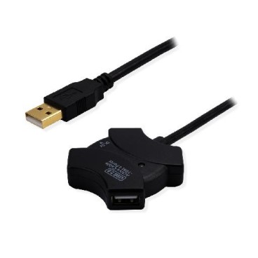 MCL MC922AM4F A-10M câble USB USB 2.0 USB A 4 x USB A Noir