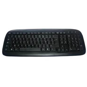 MCL ACK-298 N clavier USB AZERTY Noir
