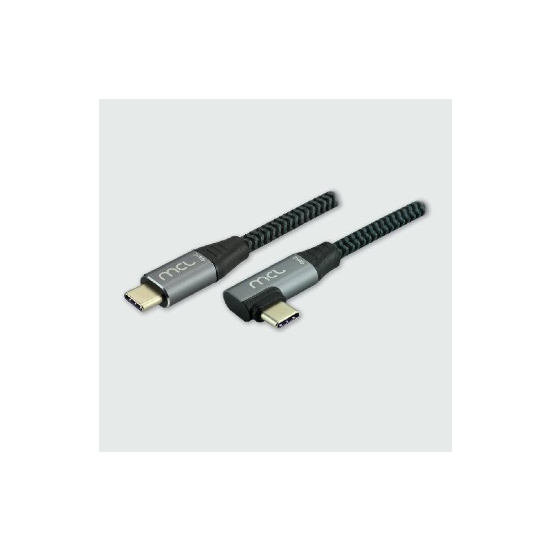 MCL MC1C99A3C1052CZ câble USB 2 m USB 3.2 Gen 2 (3.1 Gen 2) USB C Noir