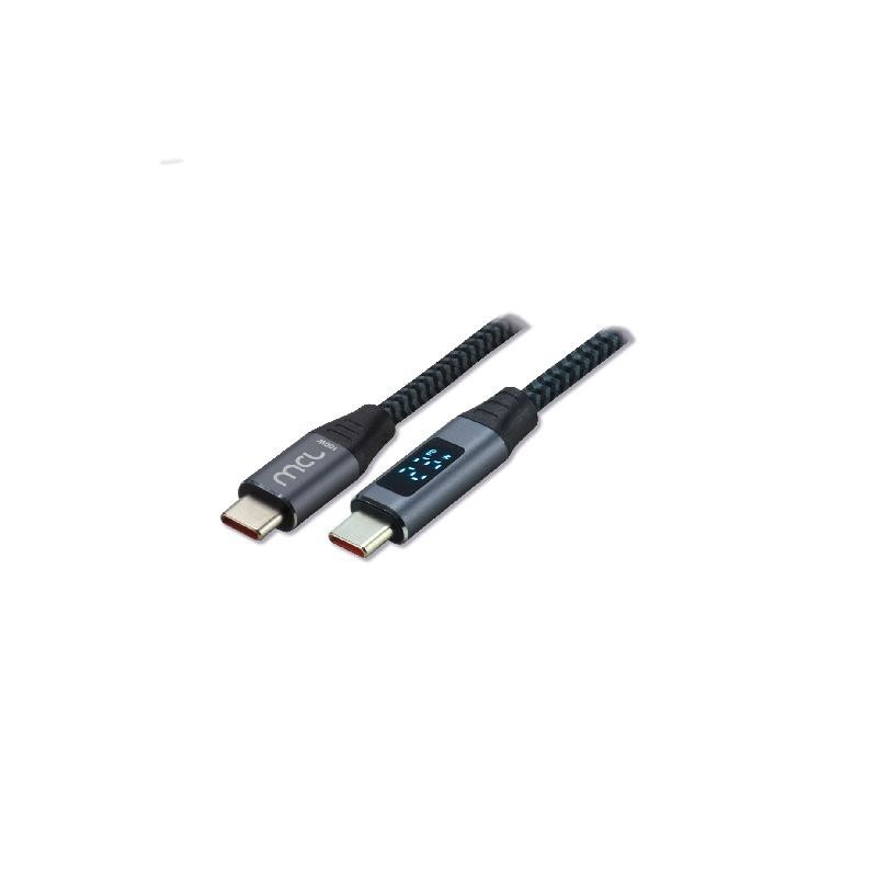 MCL MC1E99A03CDD52Z câble USB 2 m USB 2.0 USB C Noir, Gris