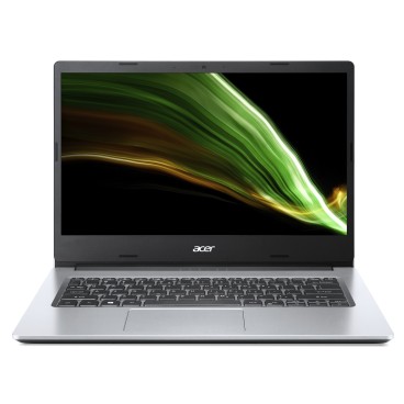 Acer Aspire 1 A114-33-P1K9 N6000 Ordinateur portable 35,6 cm (14") Full HD Intel® Pentium® Silver 4 Go DDR4-SDRAM 128 Go eMMC
