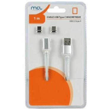 MCL MC923-1C 2AZ-1M câble USB USB 3.2 Gen 1 (3.1 Gen 1) USB C USB A Gris