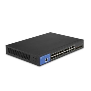 Linksys LGS328C-EU commutateur réseau Géré Gigabit Ethernet (10 100 1000) Connexion Ethernet, supportant l'alimentation via ce