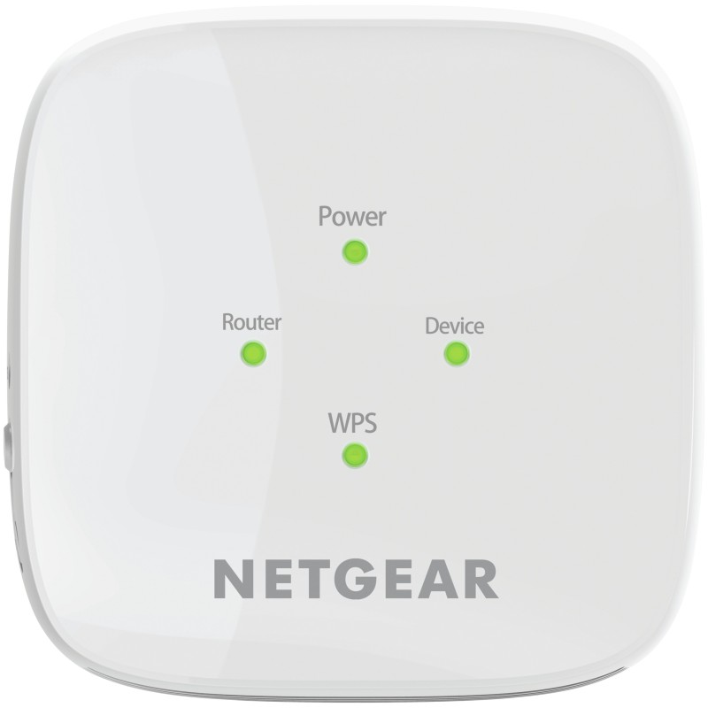 NETGEAR EX6110 Émetteur et récepteur réseau Blanc 10, 100, 300 Mbit s