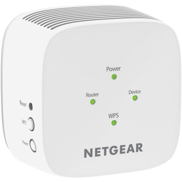 NETGEAR EX6110 Émetteur et récepteur réseau Blanc 10, 100, 300 Mbit s
