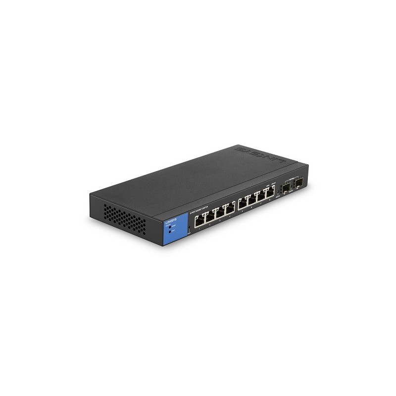 Linksys LGS310C Géré Gigabit Ethernet (10 100 1000) Noir