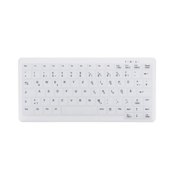 CHERRY AK-C4110 clavier RF sans fil AZERTY Français Blanc