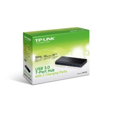 TP-Link UH720 USB 3.2 Gen 1 (3.1 Gen 1) Micro-B 5000 Mbit s Noir