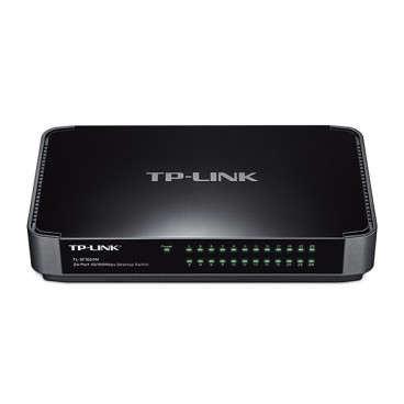 TP-Link TL-SF1024M Non-géré Fast Ethernet (10 100) Noir