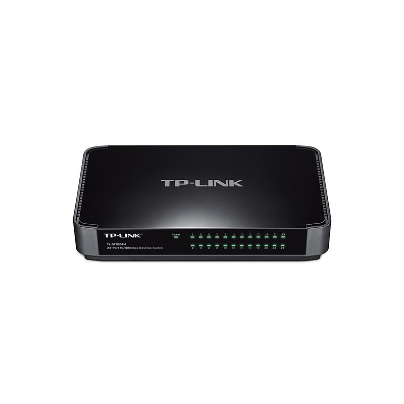 TP-Link TL-SF1024M Non-géré Fast Ethernet (10 100) Noir