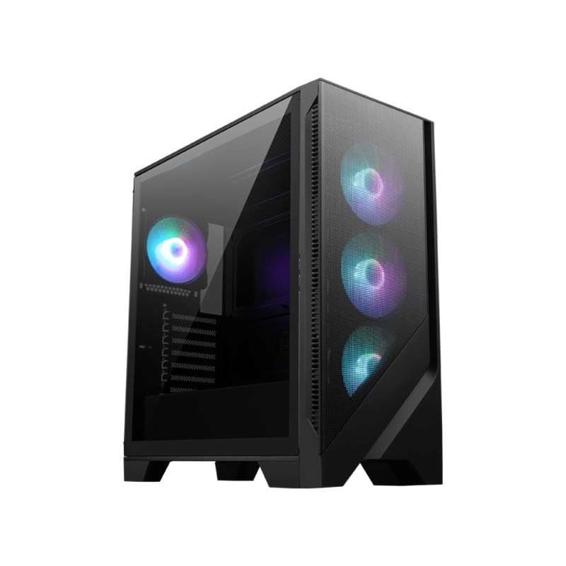 MSI MAG Forge 320R AIRFLOW Micro Tower Noir, Transparent