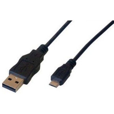 MCL MC922AHB-2M câble USB USB A Micro-USB B Noir