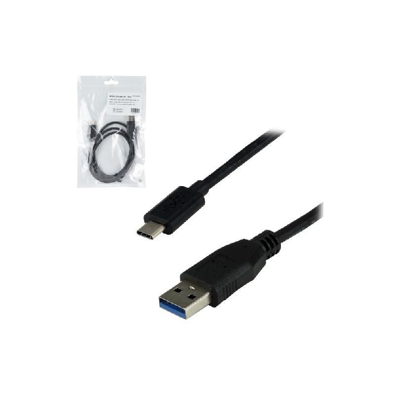 MCL USB 3.1 Type-C   USB 3.0 Type-A 1 m câble USB USB 3.2 Gen 1 (3.1 Gen 1) USB C USB A Noir