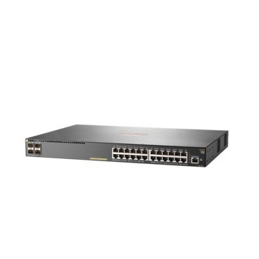 Aruba, a Hewlett Packard Enterprise company Aruba 2930F 24G PoE+ 4SFP+ Géré L3 Gigabit Ethernet (10 100 1000) Connexion
