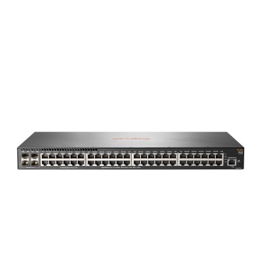 Hewlett Packard Enterprise Aruba 2930F 48G 4SFP Géré L3 Gigabit Ethernet (10 100 1000) 1U Gris