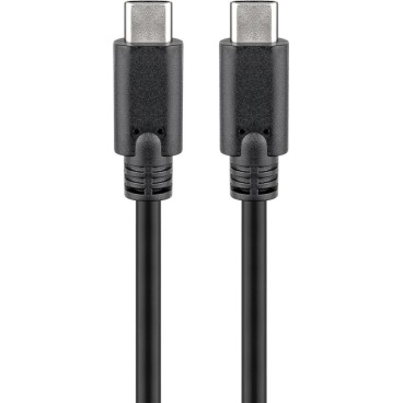 Goobay 66509 câble USB 3 m USB 3.2 Gen 1 (3.1 Gen 1) USB C Noir
