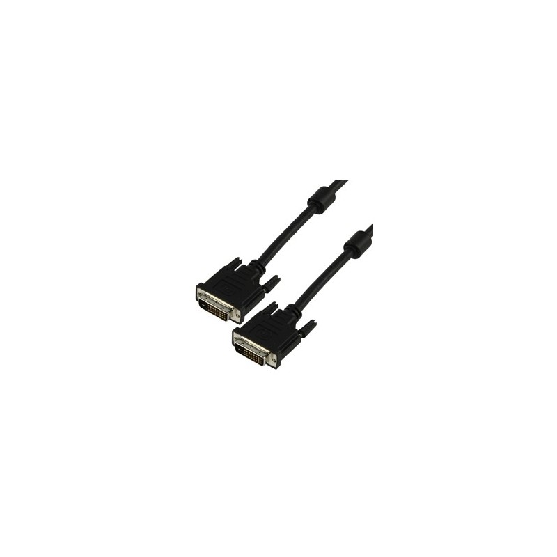 Valueline CABLE-193 3 câble DVI 3 m DVI-D Noir
