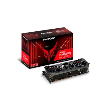 PowerColor Red Devil AXRX 6900XT 16GBD6-3DHE OC carte graphique AMD Radeon RX 6900 XT 16 Go GDDR6