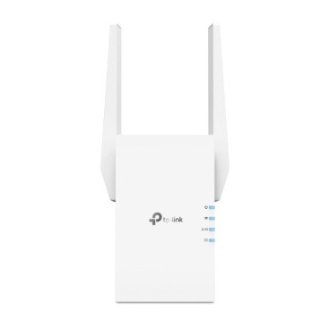TP-Link RE705X système Wi-Fi maillé Bi-bande (2,4 GHz   5 GHz) Wi-Fi 6 (802.11ax) Blanc 1 Externe