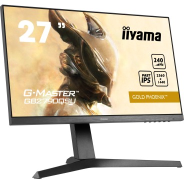 iiyama G-MASTER GB2790QSU-B1 écran plat de PC 68,6 cm (27") 2560 x 1440 pixels Wide Quad HD LED Noir