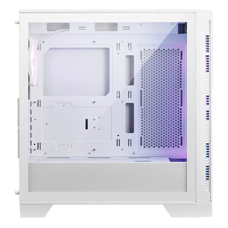 MSI MAG Forge 320R AIRFLOW Micro Tower Blanc