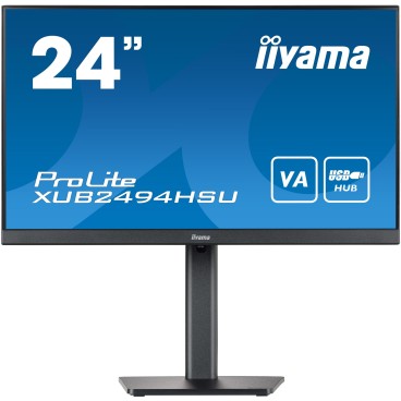 iiyama ProLite XUB2494HSU-B2 écran plat de PC 60,5 cm (23.8") 1920 x 1080 pixels Full HD LED Noir
