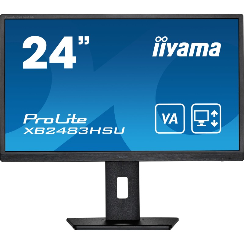 iiyama ProLite XB2483HSU-B5 LED display 60,5 cm (23.8") 1920 x 1080 pixels Full HD Noir