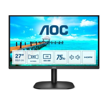 AOC B2 27B2AM LED display 68,6 cm (27") 1920 x 1080 pixels Full HD Noir