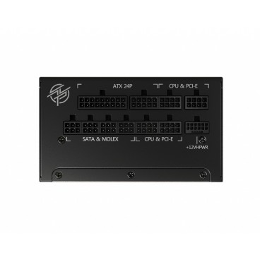 MSI MPG A850G PCIE5 unité d'alimentation d'énergie 850 W 24-pin ATX ATX Noir