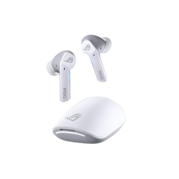 ASUS ROG Cetra True Wireless Moonlight White Écouteurs True Wireless Stereo (TWS) Ecouteurs Jouer Bluetooth Blanc