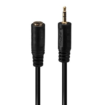 Lindy 35698 câble audio 0,2 m 2,5 mm 3,5mm Noir