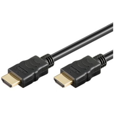 Goobay 31883 câble HDMI 1,5 m HDMI Type A (Standard) Noir