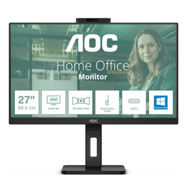 AOC 24P3QW écran plat de PC 60,5 cm (23.8") 1920 x 1080 pixels Full HD Noir