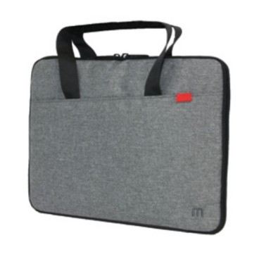 Mobilis Trendy Sleeve sacoche d'ordinateurs portables 35,6 cm (14") Housse Noir, Gris