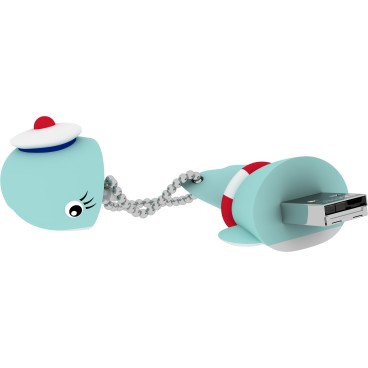 Emtec Sailor Whale lecteur USB flash 16 Go USB Type-A 2.0 Bleu