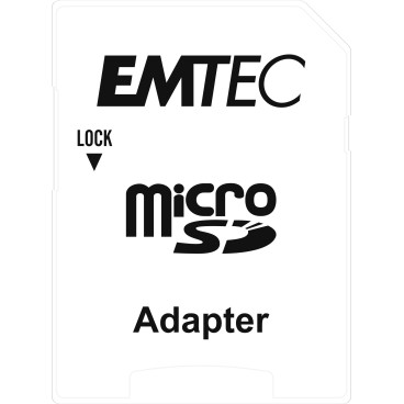 Emtec microSDXC 64GB Class10 Gold+ mémoire flash