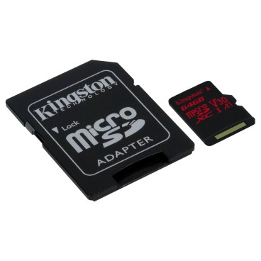 Kingston Technology Canvas React 64 Go MicroSDXC UHS-I Classe 10