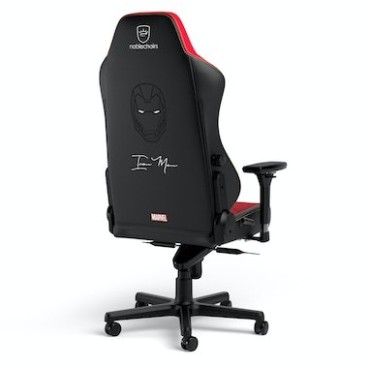 noblechairs HERO Iron Man Edition Siège de jeu sur PC Siège rembourré Noir, Rouge