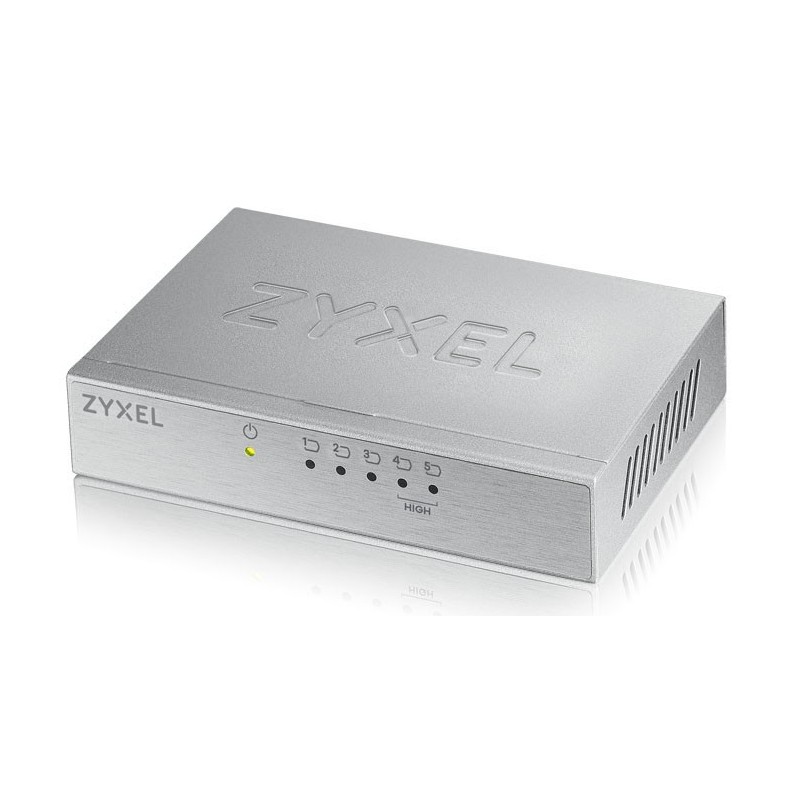 Zyxel ES-105A Non-géré Fast Ethernet (10 100) Argent